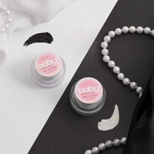 Clavier - Nailsology Zestaw żeli 3w1 Baby Boomer, Ombre Black&White (C07,F01), 2szt.