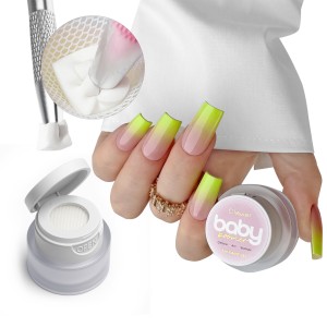 Clavier Baby Boomer paint żel 3w1, Ombre, Art, Stamps, R07 Lime, 3g.