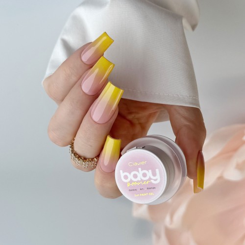 Clavier Baby Boomer Gel 3w1 R06 Lemon do ombre i nail art