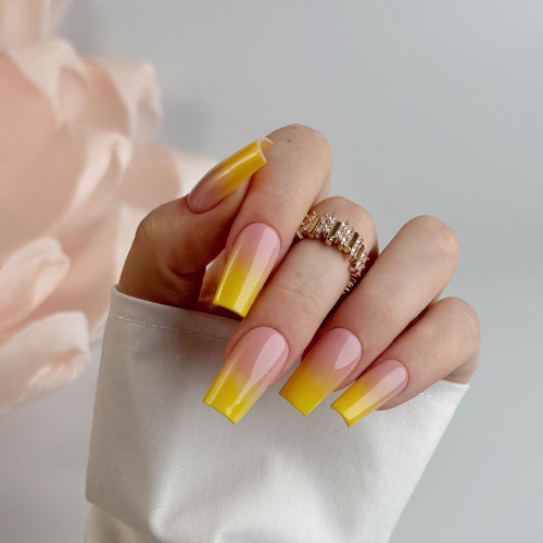 Clavier Baby Boomer Gel 3w1 R06 Lemon do ombre i nail art