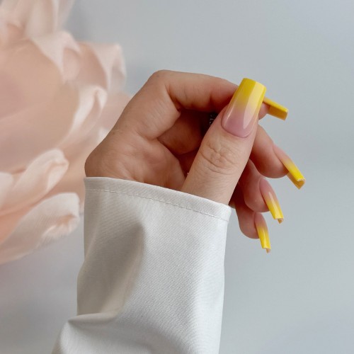 Clavier Baby Boomer Gel 3w1 R06 Lemon do ombre i nail art