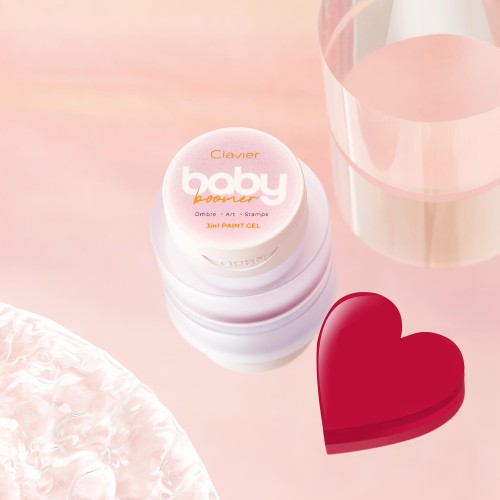 Clavier Baby Boomer Paint Gel 3w1 do ombre zdobień i stemplowania