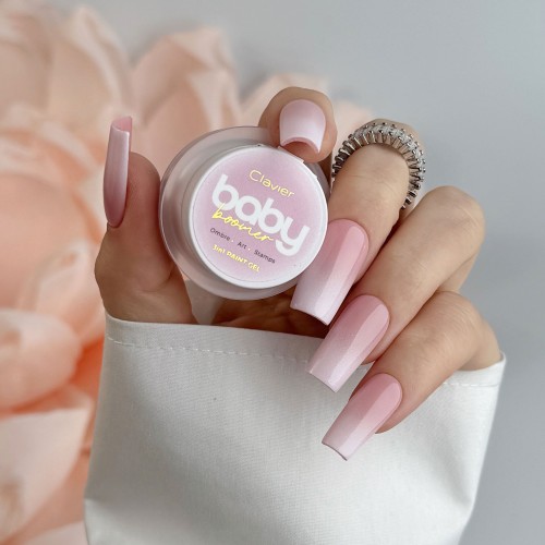 Clavier - Nailsology Baby Boomer żel 3w1, Ombre, Art, Stamps, F03 Sweetie, 3g.