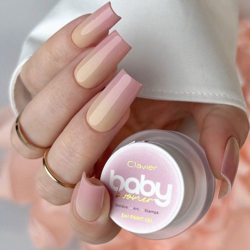 Clavier Nailsology Zestaw żeli 3w1 do stylizacji paznokci z efektem ombre