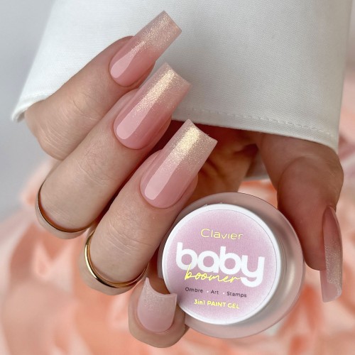 Clavier Nailsology zestaw żeli 3w1 do baby boomer i ombre stylizacji
