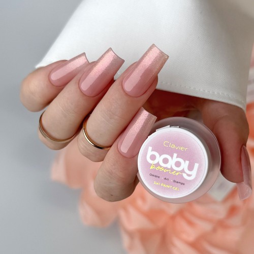 Clavier Nailsology zestaw żeli 3w1 do baby boomer i ombre stylizacji