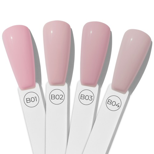 Clavier Nailsology Baby Boomer żel 3w1 B02 Ballet do stylizacji paznokci