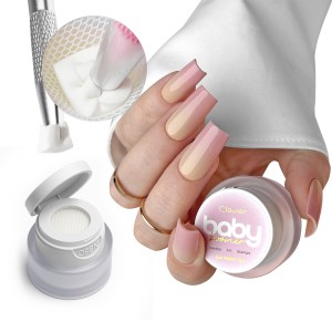 Clavier - Nailsology Ombre żel 3w1 Baby Boomer, Ombre, Art, Stamps, B03 Brulee, 3g.