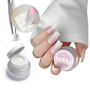Clavier - Nailsology Baby Boomer Profesjonalny żel 3w1, Ombre, Art, Stamps, F02 Serenity, 3g.