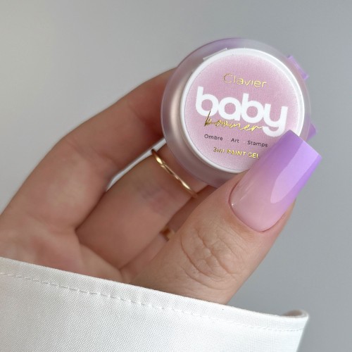 Clavier Nailsology Ombre Żel 3w1 Baby Boomer P08 Lavendelle do stylizacji paznokci