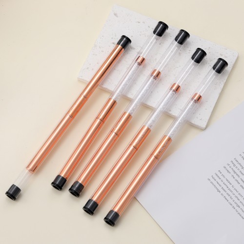 Clavier Pędzelek do zdobień z kryształkami 13mm, złoty