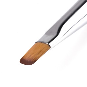 Clavier Pędzelek owalny do manicure, żelu i akrylozelu, 12 mm #4 / nr 5
