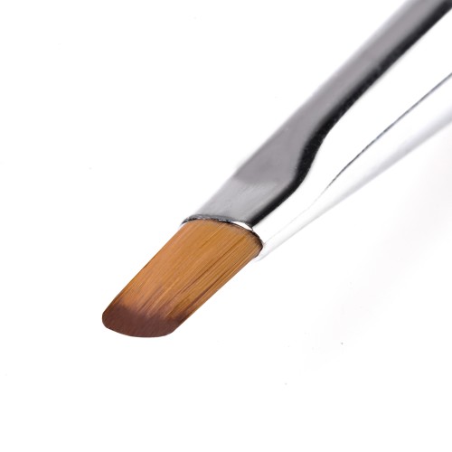 Clavier Pędzelek owalny do manicure, żelu i akrylozelu, 12 mm #4 / nr 5