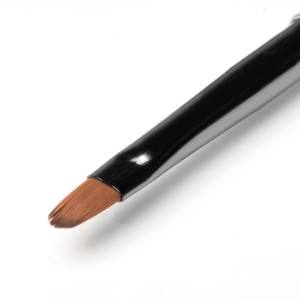 Clavier Pędzelek do manicure, żelu i akrylożelu Okrągły nr 02 czarny