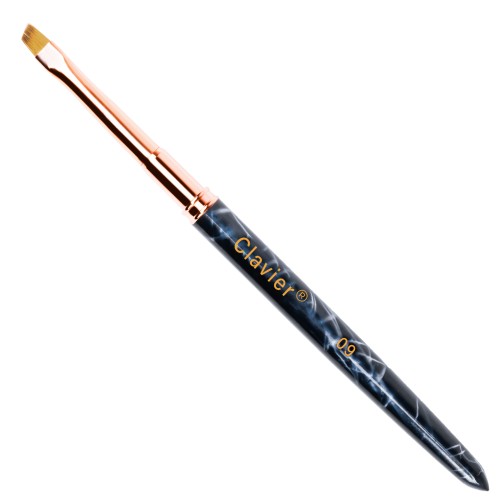 Clavier Pędzelek skośny do żelu i zdobień 7mm ONE STROKE 09