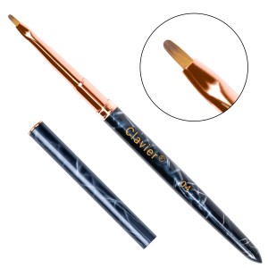 Clavier Pędzelek do cieniowania, zdobień, akwareli 6mm granatowy 04