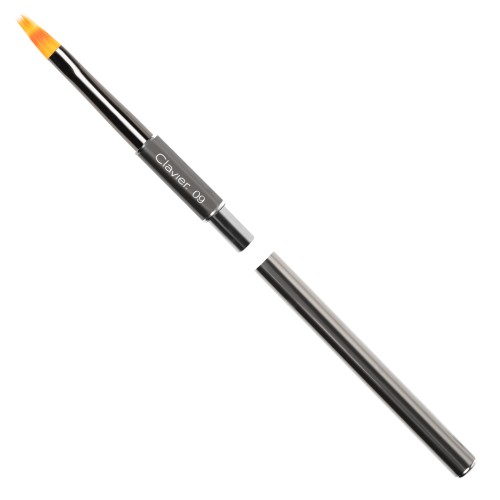 Clavier Pędzelek do zdobień OMBRE płaski do cieniowania 09 srebrny