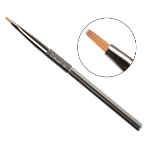 Clavier Pędzelek do zdobień Zhostovo do cieniowania Akwareli 05 srebrny 6mm