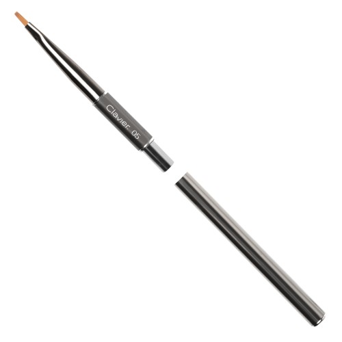 Clavier Pędzelek do zdobień Zhostovo do cieniowania Akwareli 05 srebrny 6mm