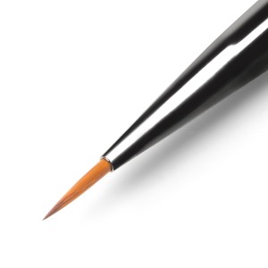Clavier Pędzelek do zdobień akrylowych 03 srebrny 10mm