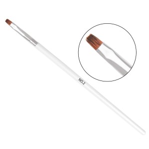 Clavier Pędzelek do Żelu do Zdobień Paznokci Manicure NO.2