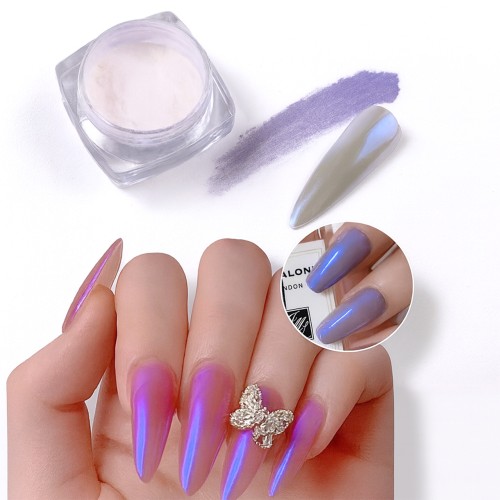 Clavier Pyłek do paznokci, kameleon, nr. 92, purple, 9g