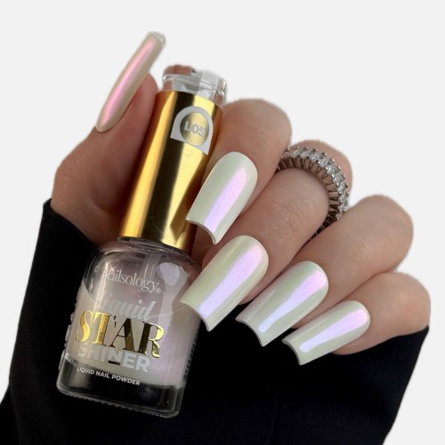 Clavier Nailsology Pyłek w Płynie Liquid STAR Shiner do lustrzanej stylizacji paznokci