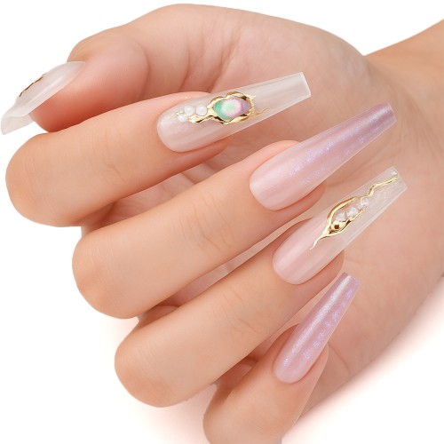 Clavier Naklejki do paznokci, 6D Nail Art Stickers, ozdoba nr. 95