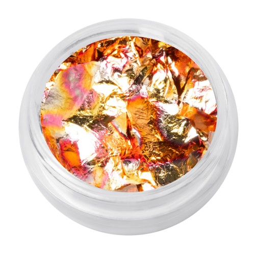 Clavier Pozłotko folia płatki do zdobień paznokci złota