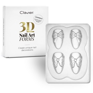 Clavier Formy silikonowe do ozdób 3D Nail Art Forms, nr.09