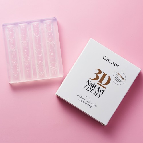 Clavier Silikonowe formy do ozdób 3D Nail Art Forms, nr.08