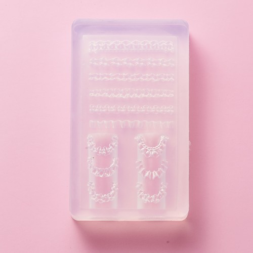 Clavier Formy silikonowe do ozdób 3D Nail Art Forms, nr.07