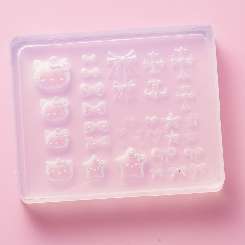 Clavier Profesjonalne formy Nail Art Forms 3D, nr.04