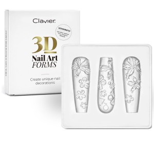 Clavier Ozdoby 3D do paznokci Nail Art Forms, 01