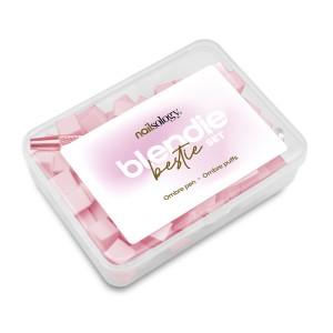 Clavier - Nailsology Zestaw do Ombre, Blendie Bestie Set, 100szt., pink
