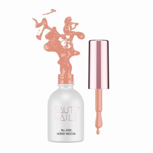 SAUTE NAILS Lakier Hybrydowy - S300 Honey Mocha 8 ml