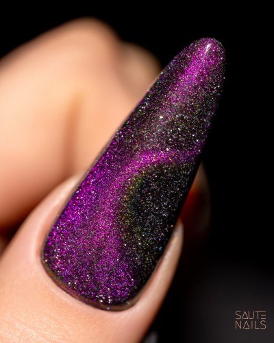 Saute Nails Lakier Hybrydowy - Cat Eye Effect E01 8 ml