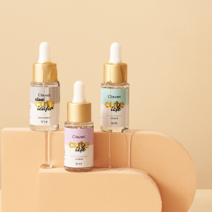 Clavier Oliwka do skórek, paznokci z pipetką CUTE ICLE, Belle Elegance, 12ml