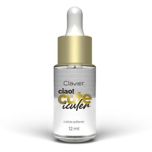 Clavier Zmiękczacz do skórek, paznokci z pipetką CIAO!CUTE ICULER, 12ml