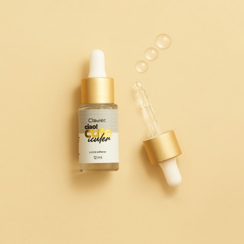 Clavier Zmiękczacz do skórek, paznokci z pipetką CIAO!CUTE ICULER, 12ml