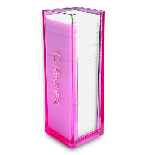 Clavier Waciki bezpyłowe Nail Wipes 325 szt. w etui