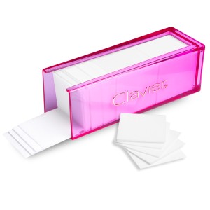 Clavier Waciki bezpyłowe Nail Wipes 325 szt. w etui