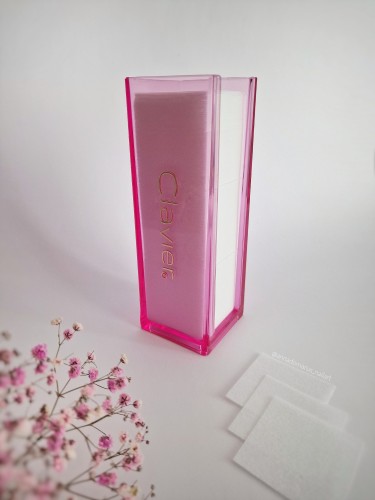 Clavier Waciki bezpyłowe Nail Wipes 325 szt. w etui