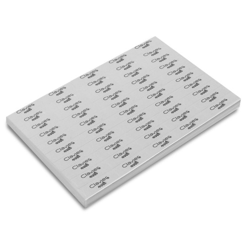 Clavier Mini blok polerski, Buffer do paznokci, szary 100/180, 50szt