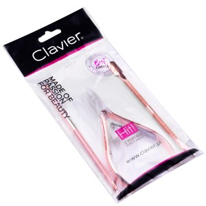 Clavier Zestaw do Manicure, do Paznokci, 3 elementy