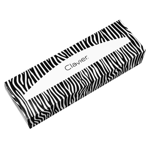 Clavier Pilnik do paznokci, Zeberka Łódka 100/180 szary (bezpieczny pakiet) 10szt.