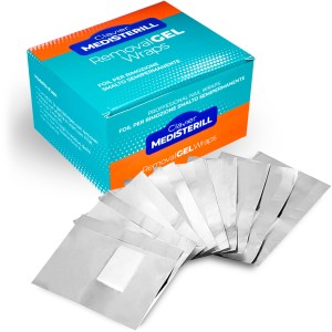 Clavier Folia do ściagania Hybryd Removal Gel Wraps, Medisterill, 80szt.