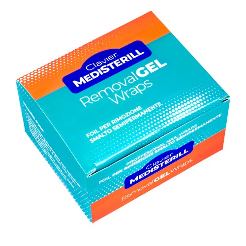 Clavier Folia do ściagania Hybryd Removal Gel Wraps, Medisterill, 80szt.