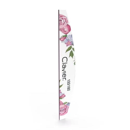 Clavier Pilnik Flowers łódka, profesjonalny, dwustronny gradacja 100/180 ZESTAW 10 SZTUK!!!