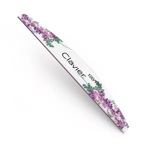 Clavier Pilnik Flowers łódka, profesjonalny, dwustronny gradacja 100/180 ZESTAW 10 SZTUK!!!